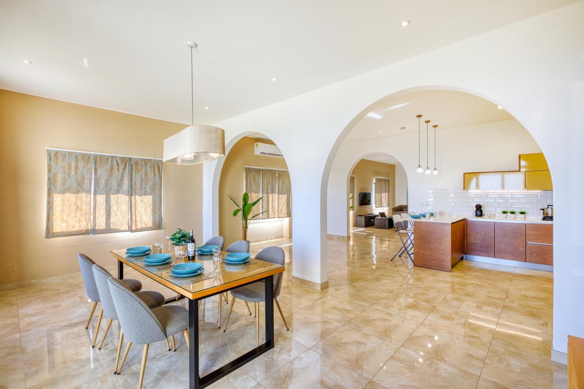 Spacious, Bright, Valley & Sea View Maisonette Xagħra Buitenkant foto
